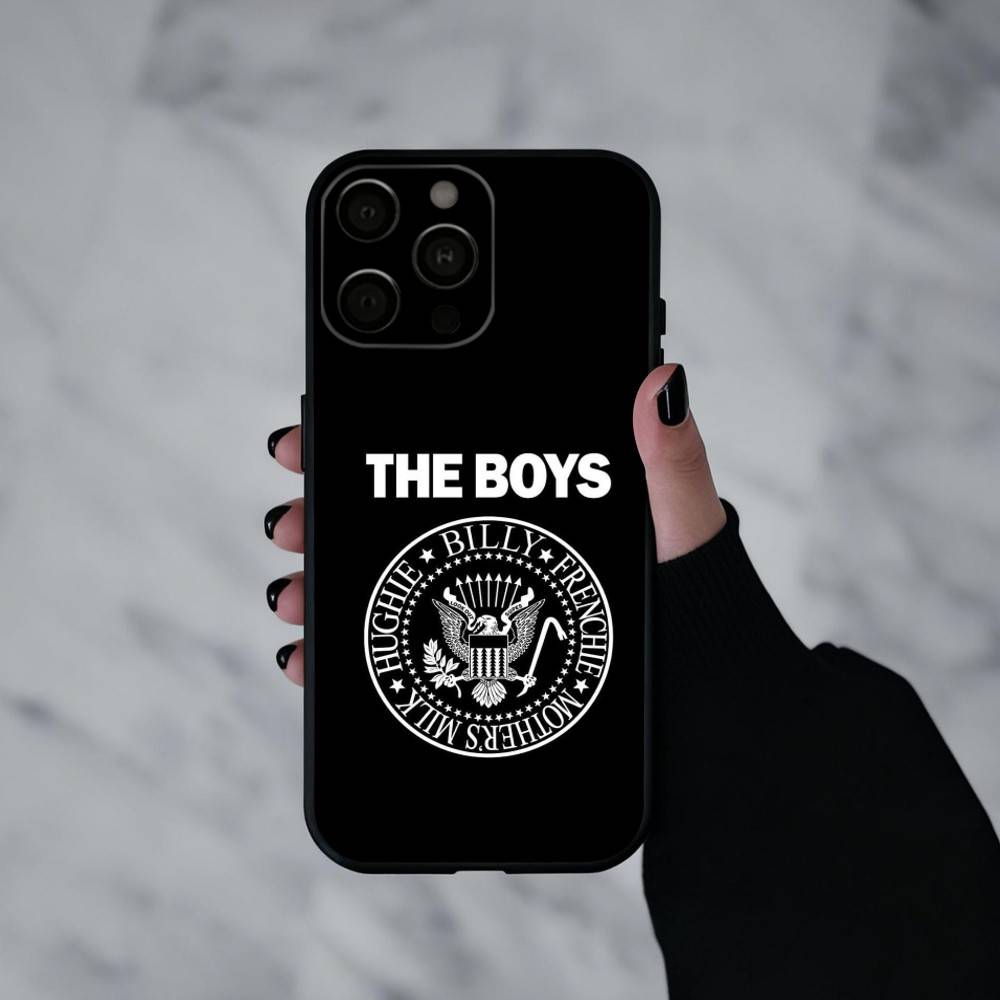 The B-Boys-S TV Show Phone Case For iPhone 17pro,16,15,14,13,12,11 Plus,Pro Max,XS,Soft Silicone Black Cover