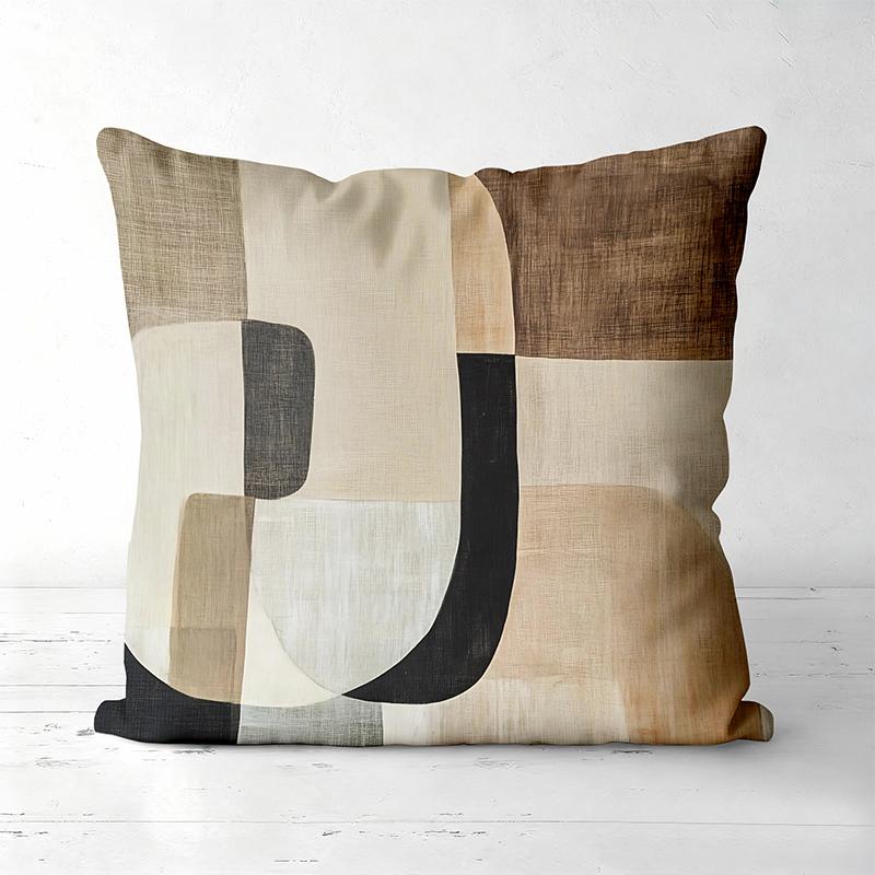 Modern Geometric Patterned Decorative Pillow Covers Polyester pillowcase, sofa decorative cushion cov Headboard Pillow