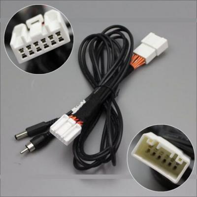 12 Pin Backup Camera Wiring Cable Adapter RCA Plug For Mazda 3 Axela 2014-2017
