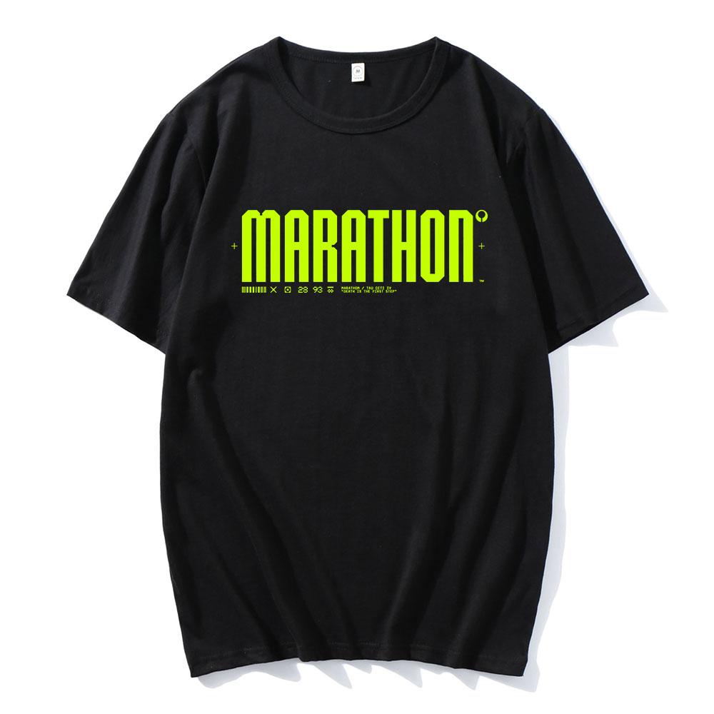 2026 Game Marathon Design Graphic T-Shirt Unisex Streetwear Short Sleeve Tshirts O-neck Men W