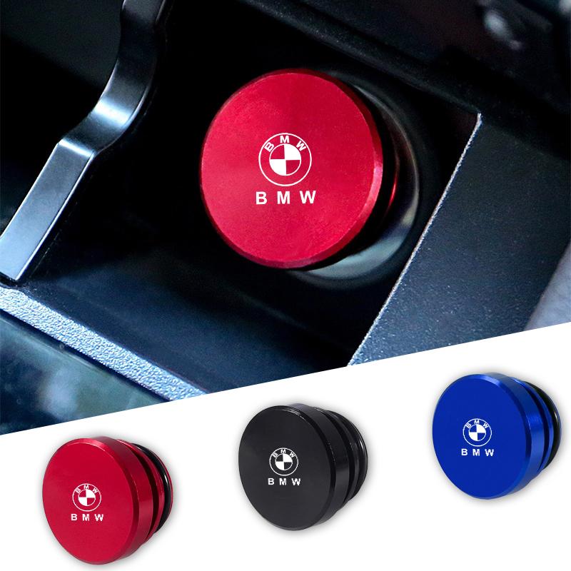 Car Cigarette Lighter Plug Cover Metal Dust Cover For BMW 1 3 5 7 Series X1 X2 X3 X5 X6 G30 G20 G11 G12 F40 Interior Accessories