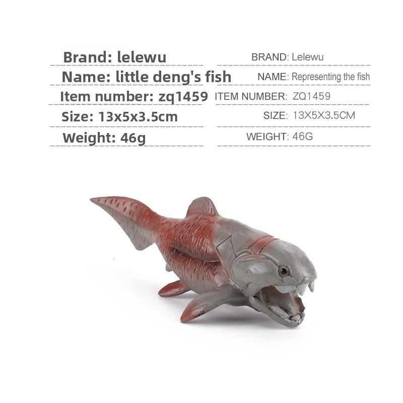 Figurine Pvc Dunkleosteus Sea Life Model Pentru Pasionații de Marină și Vitrine