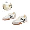 Leather Forrest Gump shoes women's 2025 autumn new platform women's sports shoes casual versatile ballet training shoes women