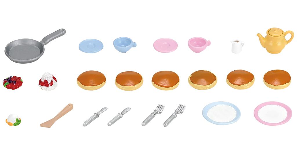 Sylvanian Families Fluffy Pancake Set Epoch EPOCH Co., Ltd. Ka-418