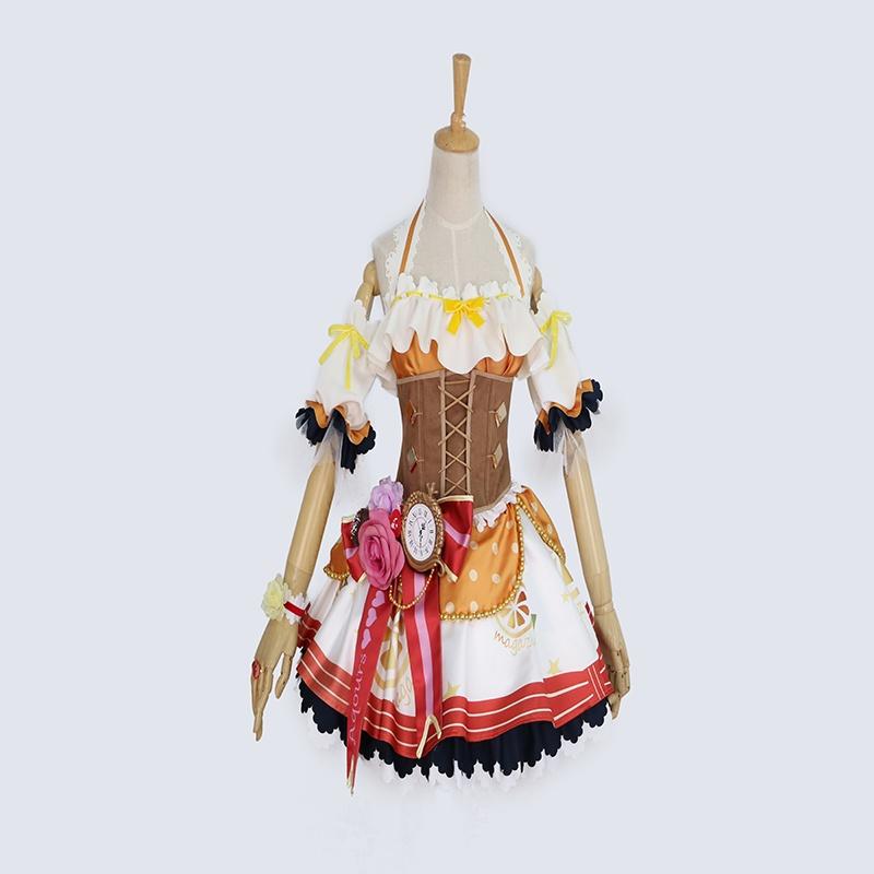 

Lovelive Aqours Sunshine Valentines Day Maid Awakening Dress Cosplay With Hat TakamiChika,Tag S=US XXS