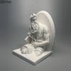 Moses Der Prophet Gipsstatue Schreibtischdekoration Kunstwerke Figuren Ornamente Moses Charaktere Skulptur Raum Ästhetische Dekoration