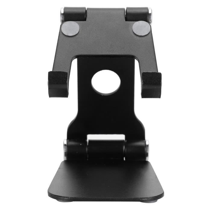 KEM Support de téléphone tablette pliable en Alliage d'aluminium - Noir