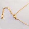 Necklace Hollow Figure 8 Inlaid Rhinestone Pendant Titanium Steel