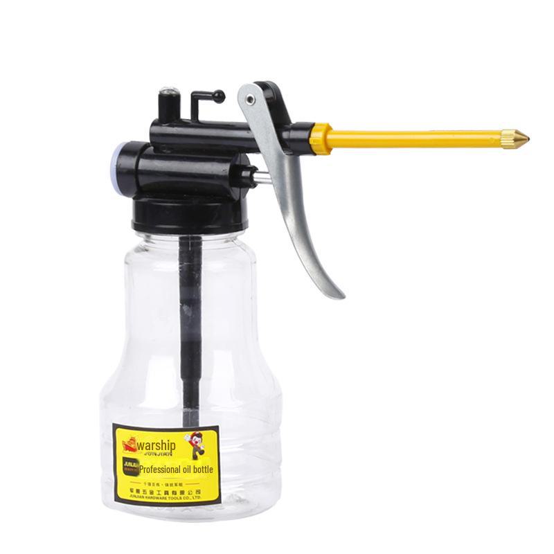 Oală de ulei din plastic transparent - pistol de ulei de înaltă presiune de 250 ml și 350 ml