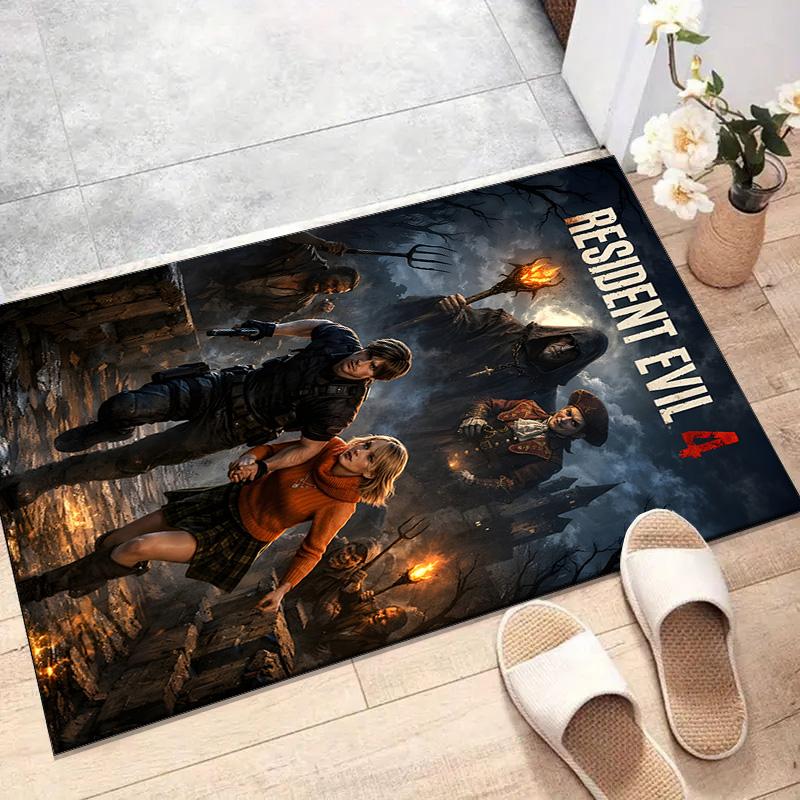 Resident Evil Printed Area Rug Carpet for Bedroom Living Room Home Decor Rugs Mat Non Slip Mat Rug for Bedside