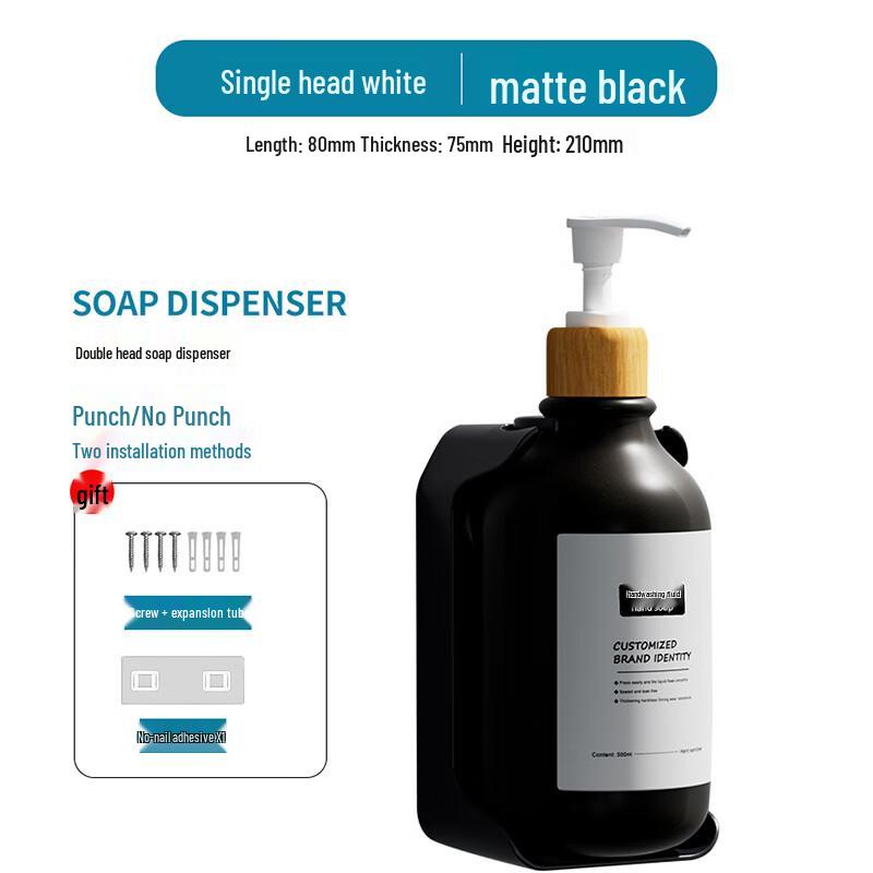 OLOEY Wall-Mounted Hotel Soap Dispenser
