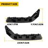 2X For Honda 2016- Civic Bumper Front Support Brackets Retainer 71193TBAA00