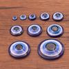 Blauwe Halve Cirkel Boze Oog Spacer Kralen voor 6-30mm DIY Sieraden