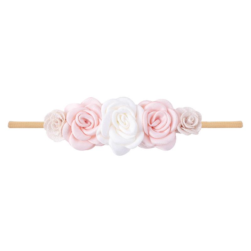 Infant Baby Girls Headbands Flower Children's Hair Bands Elastic Newborn Toddler Headband Hairband Kid Hair Accessories Headwear