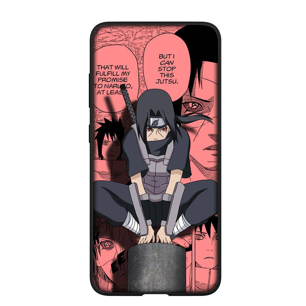 Phone Case for iPhone 17 15 16 Plus Xiaomi Poco X7 X6 F8 F7 C85 C75 C71 Redmi Note 14 12 11 13 Pro Max A4 14C 13C Comics Uchiha Sasuke Narutos Cover