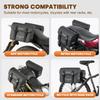 WILD HEART Motorcycle Waterproof Saddlebag Retro Tail Bag 20L for Soft and Road No Rain Cover (10L2) Sportster, Tail, Dyna, King. Required.