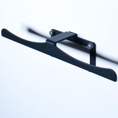 [Cafe-like Space] MagoroLabo Backpack Hanger, Made In Japan, Bag Hanger, Storage, Wall-Mounted Furniture, Shelf, Drywall, Rental, Black, Steel,