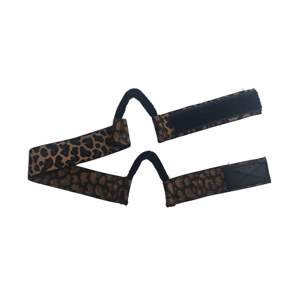 Adjustable Black Lace Wig Band Comfortable Wig Edges Wrap Ear Hanger Melting Band  for Lace Wigs