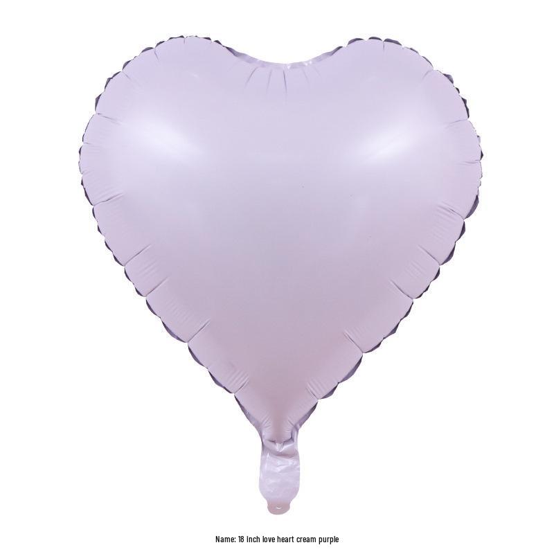 40-Inch Cream & Purple Digital Macaron Taro Balloon for Birthdays, Weddings & Anniversaries