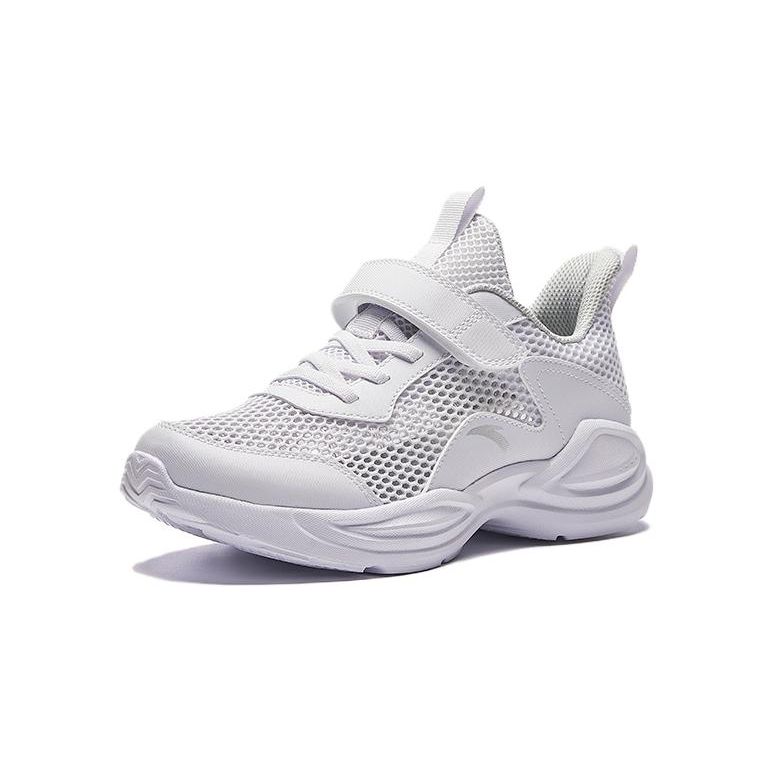 Anta Kids Soft Breathable Shock Absorbing Durable Low Top Running Shoes Kids Running Shoes White 332425535R-1