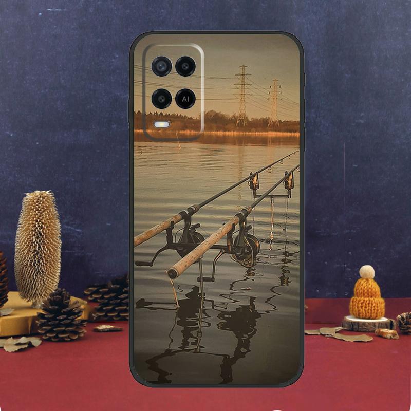 Fishing Tackle For OPPO A58 A78 A98 A15 A16 A17 A76 A96 A77 A52 A72 A5 A9 A79 A94 A74 A57S A53S A54S Case