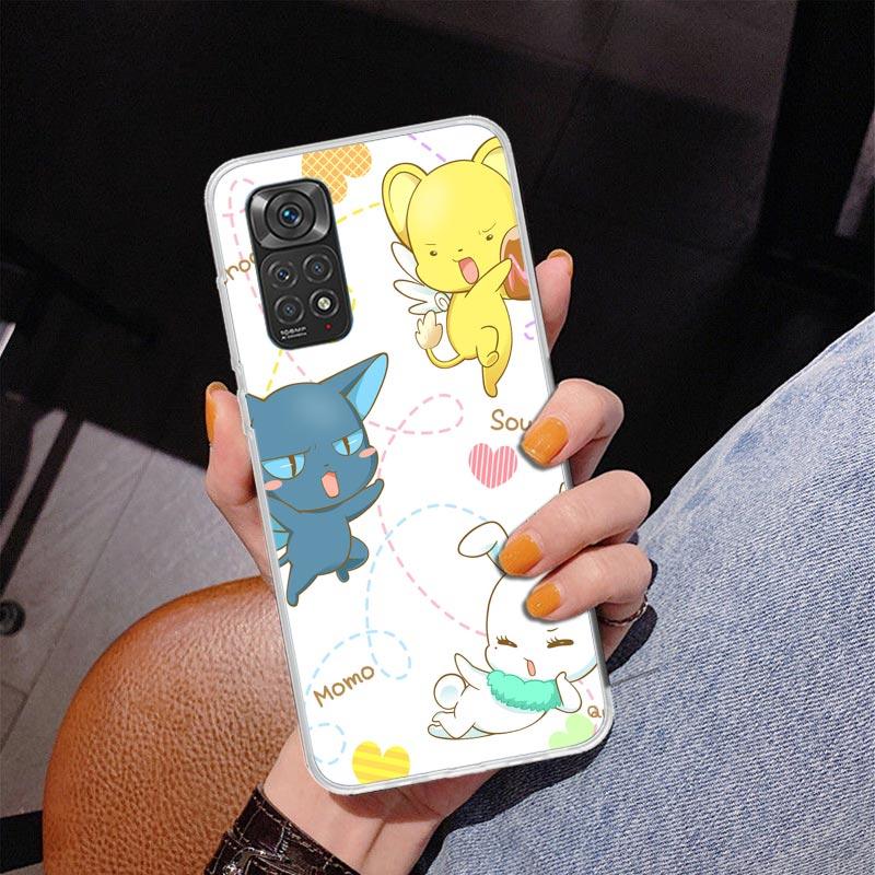 CardCaptor Sakura Anime Phone Case For Xiaomi Redmi Note 15 14 13 12S 12 11 Pro Plus 14S 11S 11E 10 10S 11T 5G Personalized Cove