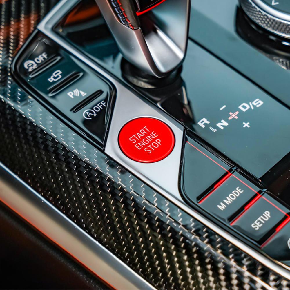 Car Engine Start Button Ignition Cover For BMW Z4 G29 G20 X5 G05 X7 G07 G14 G15 G16 X3 G01 F97 Stop Switch Accessories Styling
