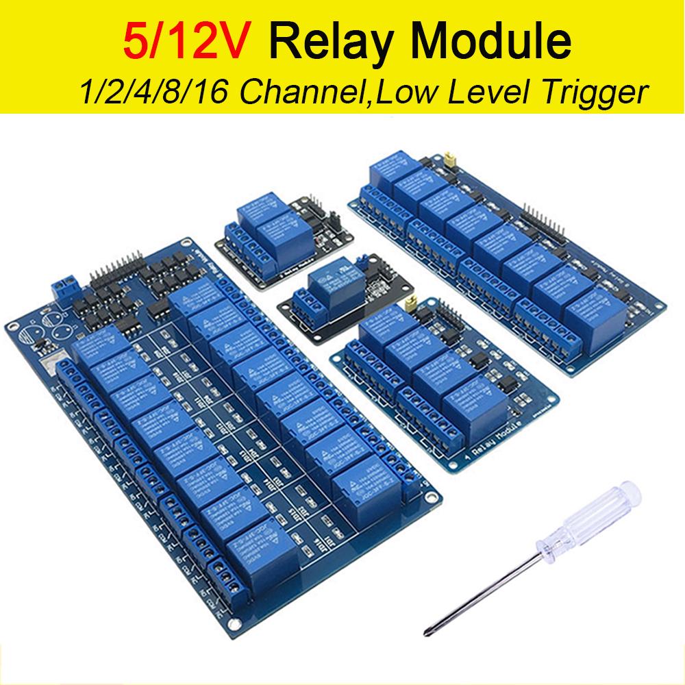 16 Channel 5V 12V Relay Board Module for Arduino Raspberry Pi ARM AVR DSP