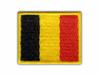 Patchion Flag of Belgium - Self-Adhesive Backing - Embroidered Patch/Badge/Emblem
