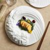 Shanhai Ceramic Tableware, Western-style Tableware, Flat Special-shaped Tableware, Cold Dish Set