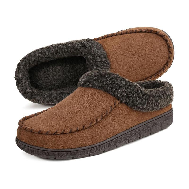 New cotton slippers New suede comfortable autumn and winter warm men and women soft bottom soft comfortable non-slip