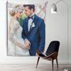 Custom DIY Pattern Creative Tapestry - Wall Hanging for Living Room or Bedroom Decoration