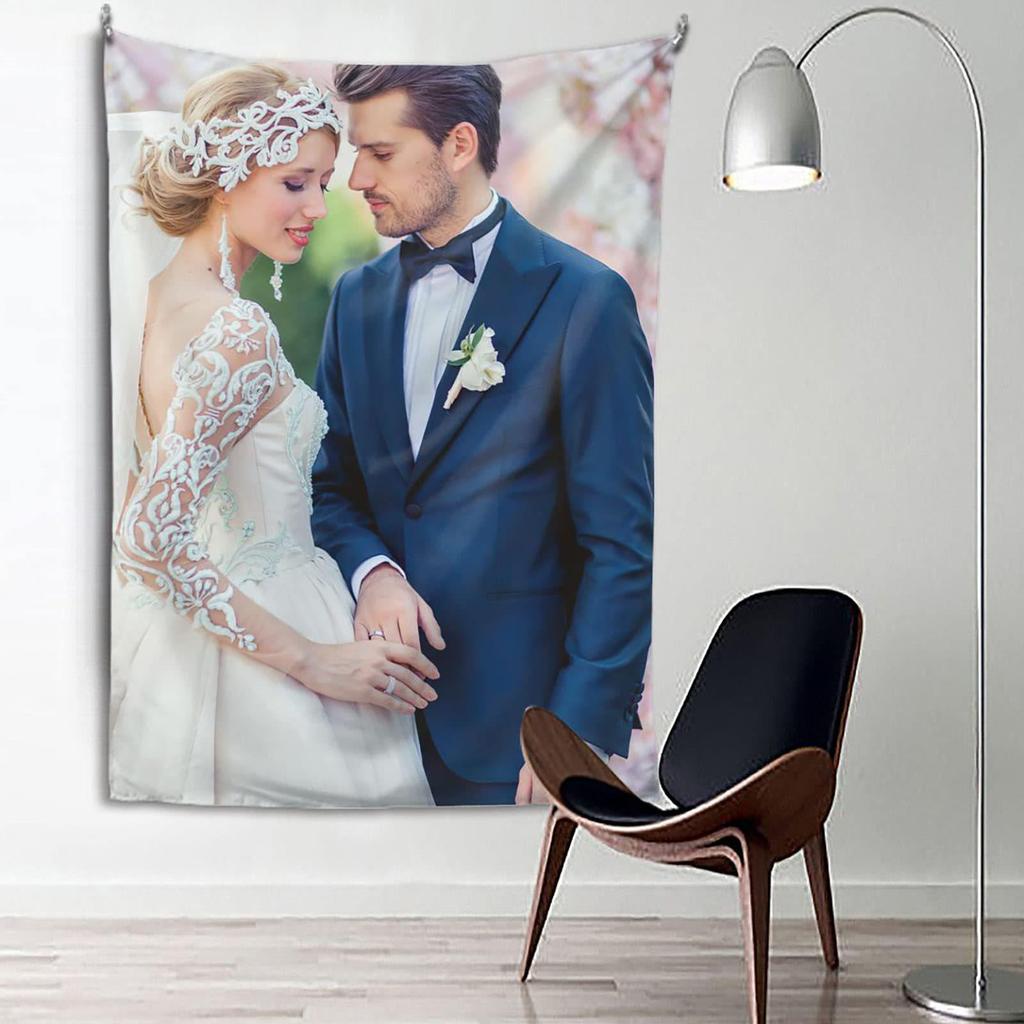 Custom DIY Pattern Creative Tapestry - Wall Hanging for Living Room or Bedroom Decoration