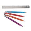 4 Pcs Tungsten Carbide Scriber Knurled Aluminium Handle Etching Engraving Pen with 8 Replacement