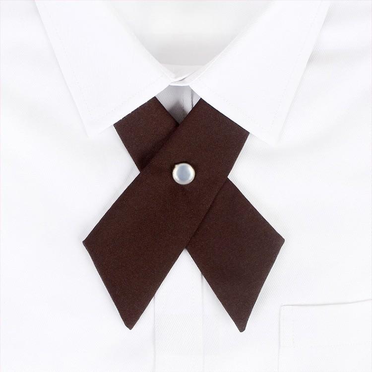 Jk Cross Bow Tie For Men And Women With Elegant Geometric Design Perfect For Formal Occasions