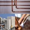 3/4 Inch Copper Sweat Adapters Sweat End Copper Tube Fittings for Air Conditioning Systems Refrigeration Pipe Connection