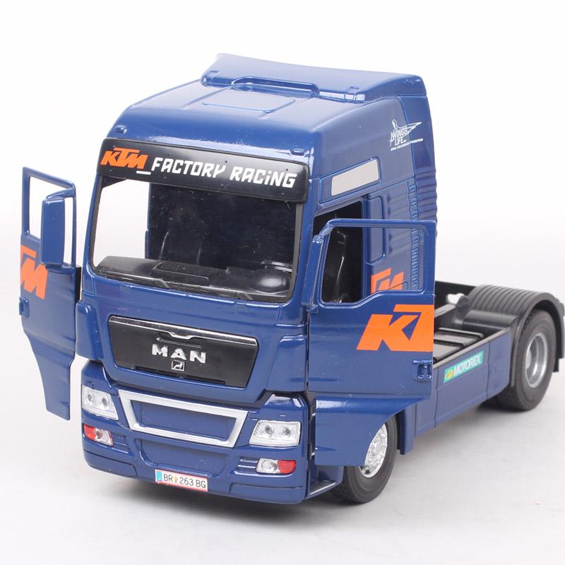 1:32 Stor Skala Joycity Man TGS TGX Tung Lastbilsdragare Lastbil Traktorer Metall Pressgjutna Leksaksfordon Modellbil Souvenir Repliker