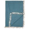 Couverture 6 épaisseurs en mousseline de coton gaze Crane Baby, Couverture, Frange, Gland, Couverture,