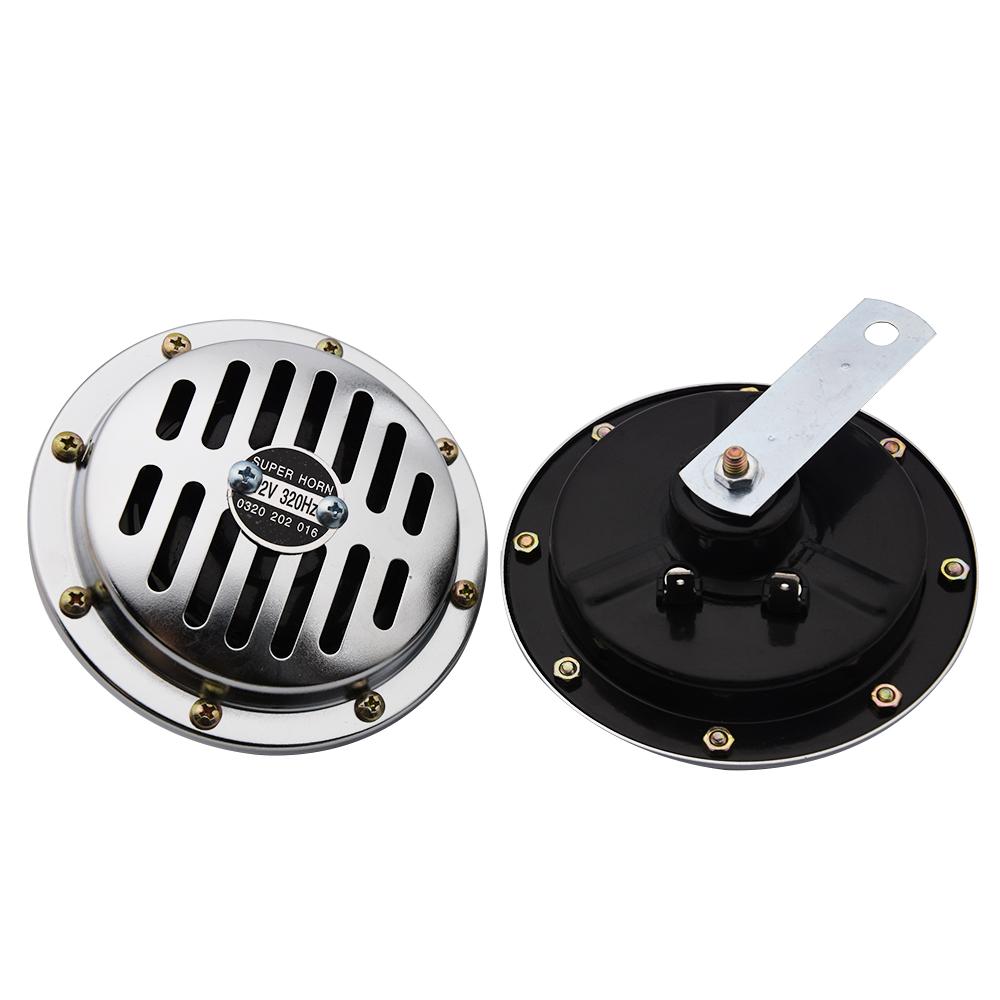 AD Car Horn Universal Super Loud 12V Horn Electric Motorcycle Horn Waterproof Horns Siren for Car Motorcycle Motorbike Truck SUV