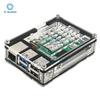 Clear 9-Layer Acrylic Case Protective Case Clear Case for Raspberry Pi 5