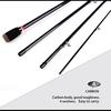 Casting Rod 2.1M 4 Piece Carbon Graphite Portable Baitcast Rod Inshore Fishing Pole Freshwater