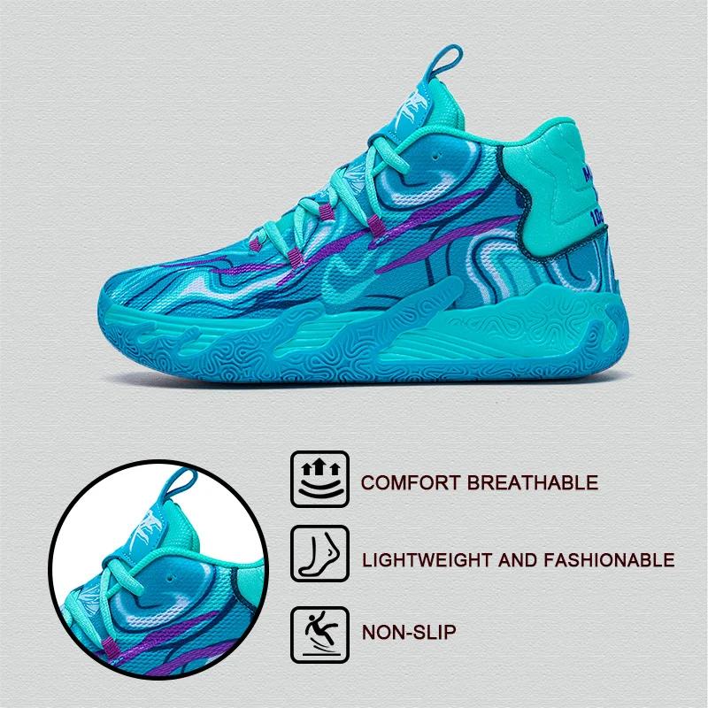 Dámské basketbalové boty Pánské prodyšné pohodlné Pánské designové tenisky Tréninkové Venkovní sporty Basketbalové tenisky Zapatos