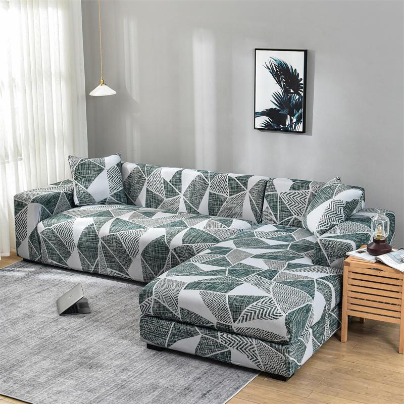 Please Order 2Pieces If Is L-shaped Corner Chaise Longue Sofa Cubre Sofa Elastic Couch Cover Stretch Sofa Covers for Living Room