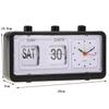 Digital Retro Fashion Flip Clock Operated Mechanical Clock Flip Day Date Time Vintage Fashion Clock For Home Decora Idea Gifts