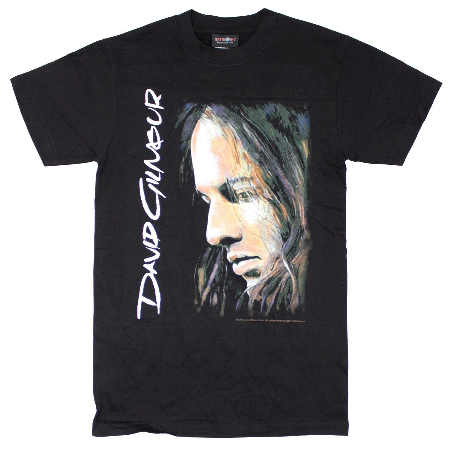 Men s David Gilmour Profile T-shirt Small Black M