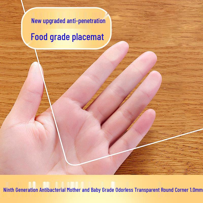 

Прозрачный ПВХ коврик для стола: Мягкая стеклянная защита для стола и матовая накладка для обеденного стола 40x60cm (2 pieces)