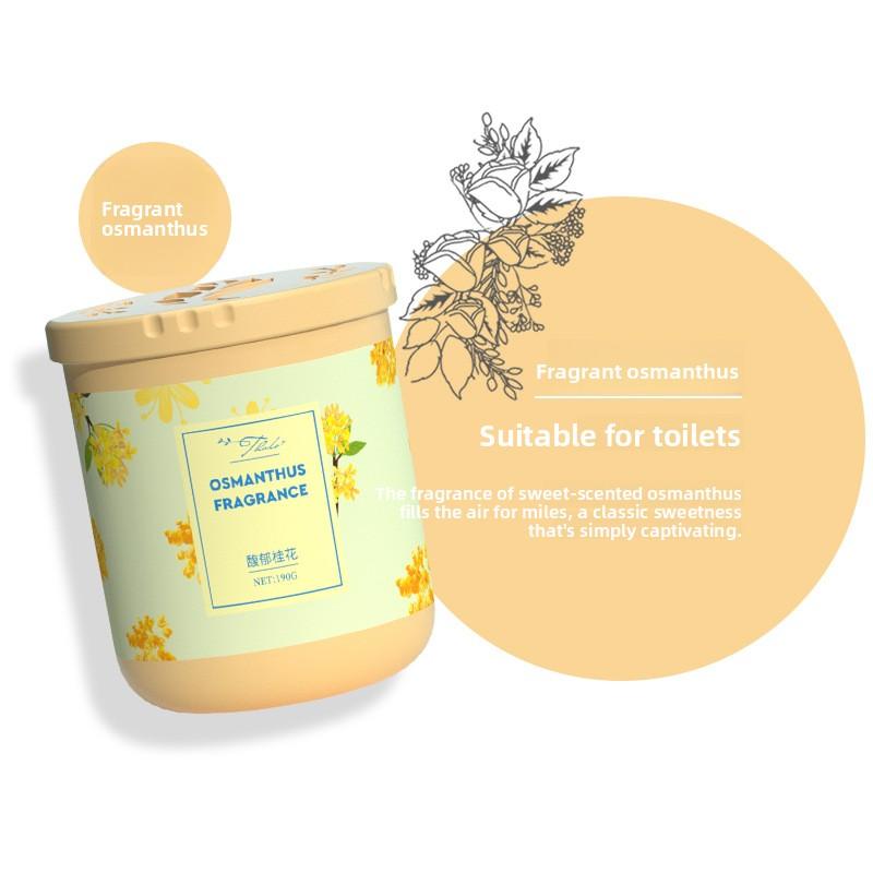 Home Indoor Deodorizing Aromatherapy Solid Cream, Air Freshener, Aromatherapy Ornaments, Bathroom and Toilet Odor Removal