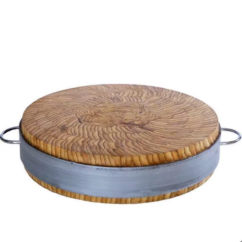 Yingtang Premium Bamboo Round Cutting Board