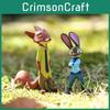 Judy Zootopia Nick Figurines Desktop Decor Collectible Childrens Birthday Gift