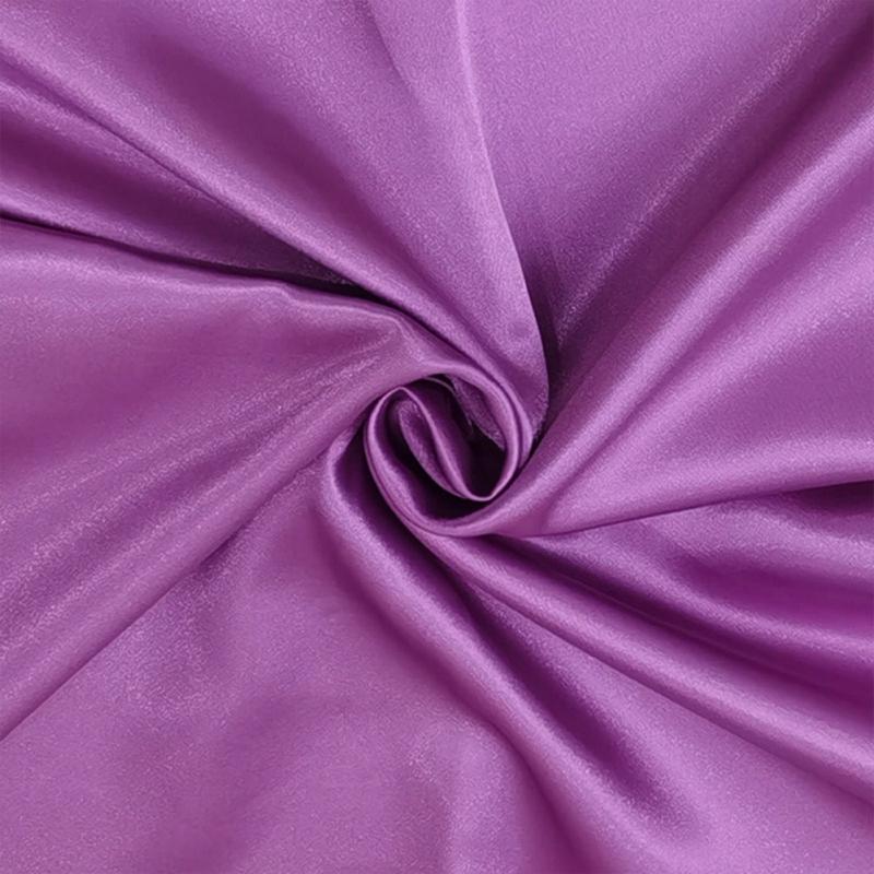 2pcs Pillowcase, Artificial Silk Soft Breathable Skin-friendly Solid Color Cushion Cover With